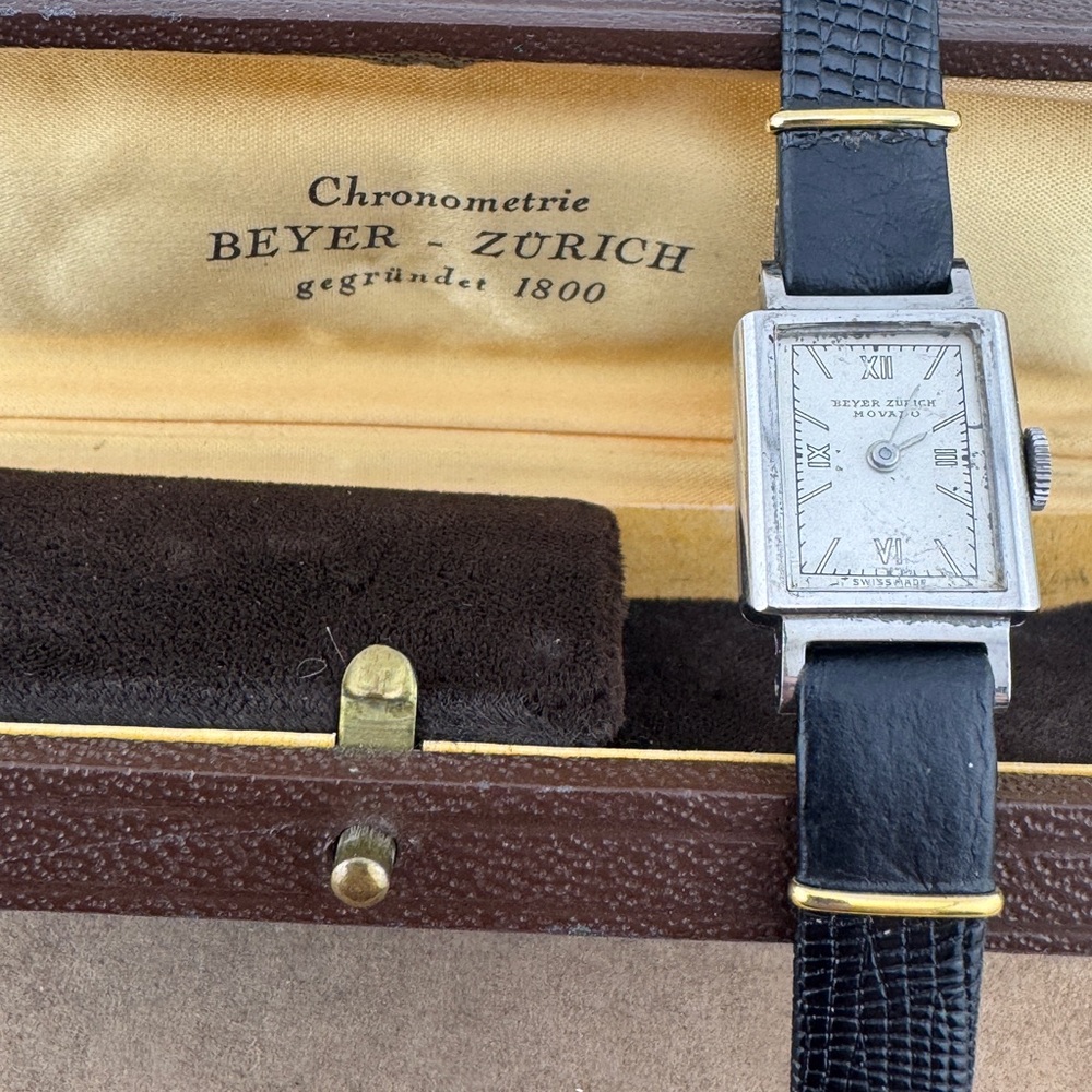 Antique Vintage Beyer Zurich Movado Watch